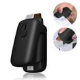 thumbnail image 1 of Mini sellador de vacío de calor de bolsa de mano portátil con cortador para bolsas de plástico para Tomshoo  Negro, 1 of 7