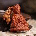 thumbnail image 1 of LLavero de madera de Buda de la suerte, colgante de cruz de Jesús, dragón, Guanyin, Bodhisattva Pray, gran oferta, 1 of 4