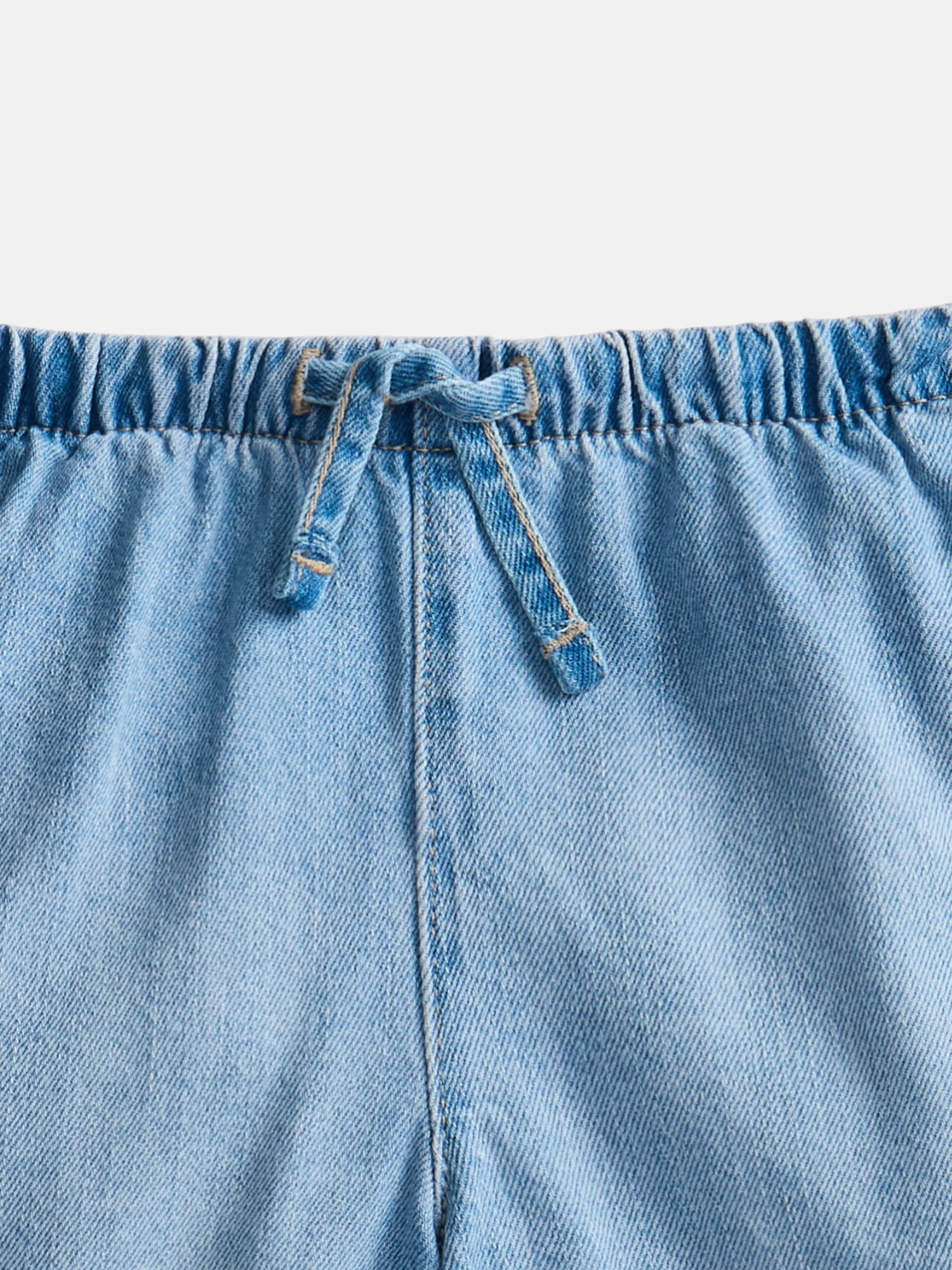 Weekend Academy Girls Pull-On Jean Shorts, Sizes 4-18