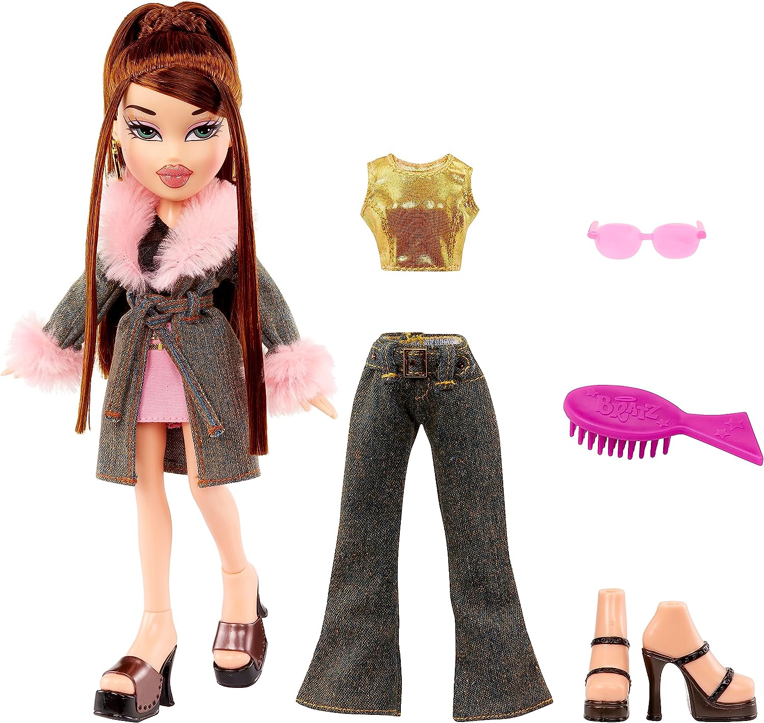 Bratz Original Fashion Doll Dana Series 3 with 2 Outfits and Poster, Collectors Ages 6 7 8 9 10+ - image 3 of 7