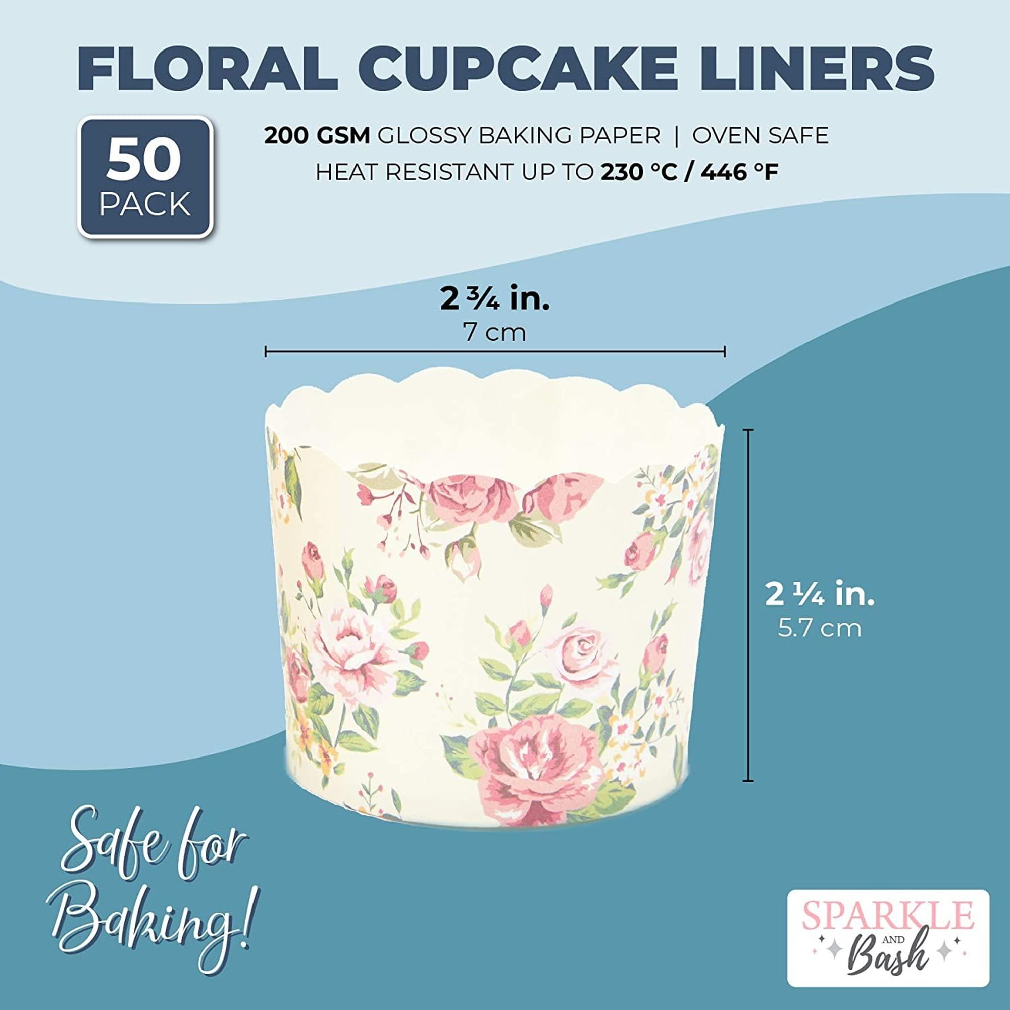 50pcs Newspaper Style Cupcake, Liner Baking Cup for Wedding Party, Tulip Muffin Cupcake Paper Cup,Oilproof Cake Wrapper,Cupcake Liner Baking Cup X1h8