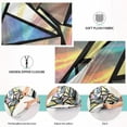 thumbnail image 5 of Coolnut Iridescent Triangles Abstract Plush Pillowcase, Luxury Soft King Pillow Case for Hair and Skin, Standard Size Pillow Covers with Zipper Closure, 20x30in #873 Home Decor Gifts, 5 of 7