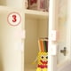 thumbnail image 5 of Cerradura de seguridad para puertas de armarios y cajones, paquete de 5, sin marca, para niños y bebés, 5 of 9