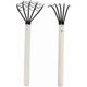 thumbnail image 1 of 2Pcs 5 Sea Rake Tools Gifts Set Tools Rake Trowel Set Cultivator Wooden Oyster Shell Portable Digging Seafood Rake Loosening Rake, 1 of 5
