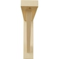 thumbnail image 2 of Ekena Millwork 2 1/2"W x 10 3/4"D x 10 1/4"H Traditional Shelf Bracket, Maple (2-Pack), 2 of 4