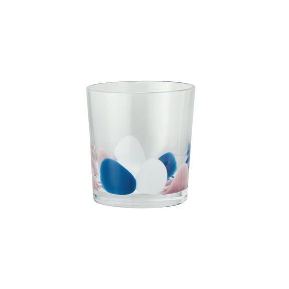 Bloomingville Kaleidoscope Azure Handmade Art Glass, Multicolor