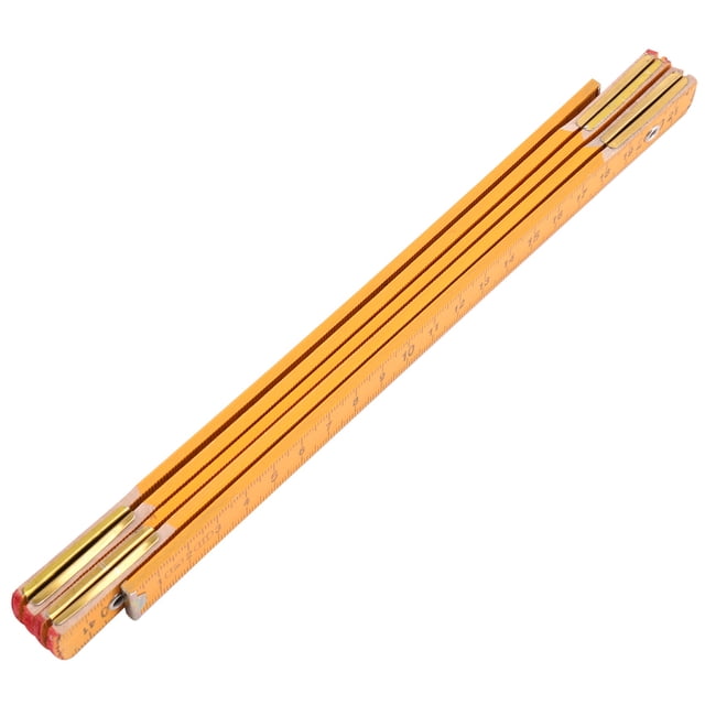 Portable Carpintero Regla De Madera Plegable 100 Cm / 39 Pulgadas