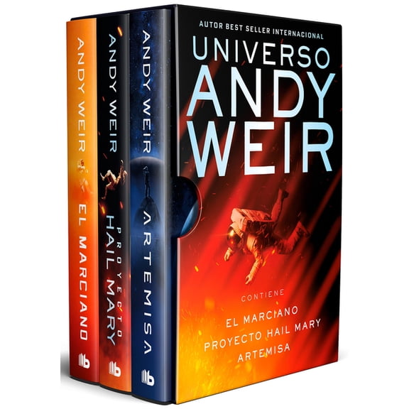 Universo Andy Weir (Edición Estuche: El Marciano / Proyecto Hail Mary / Artemisa) / Andy Weir Universe (Box Set: The Mar, (Paperback)
