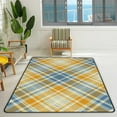 thumbnail image 3 of Coolnut Lightweight Soft Area Rugs 60 x 39 inch (5'x 3'3"), Tartan Plaid Pattern Floor Carpet Mat for Kids Playing Room Hardwood Floor Living Room, 3 of 6