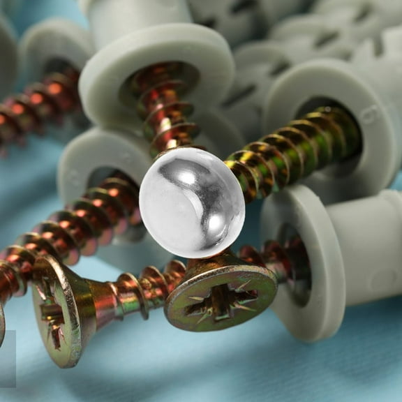 Masteelf 8PCS Decorative Screw with Caps Decorative Caps Fixing Screw Covers for Furniture Fixing Wall Hanging Fasteners Hardware