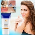 thumbnail image 1 of Protector solar 50+ PA++++ Crema solar aislante para actividades al aire libre, para hombres y mujeres, 60 g/envase., 1 of 9