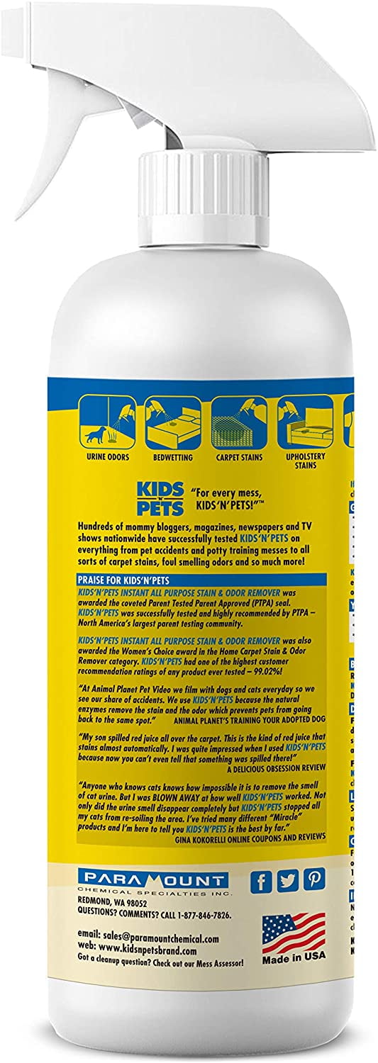KIDS N PETS Instant Stain and Odor Remover 3 Pack Liberia Ubuy