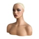 thumbnail image 1 of Cabeza de maniquí femenina realista, soporte para peluca con hombro, profesional, accesorios de belleza, soporte para pelucas, cabeza de maniquí para, 1 of 8