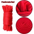 thumbnail image 6 of 32 feet 8mm(1/3inch) Diameter Solid Braided Twisted Ropes,Casewin 10m Durable and Strong All Purpose Twine Cord Rope String Thread Cord (Red), 6 of 6