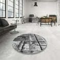 thumbnail image 4 of Ahgly Company Machine Washable Indoor Rectangle Transitional Gray Cloud Gray Area Rugs, 4' x 6', 4 of 7