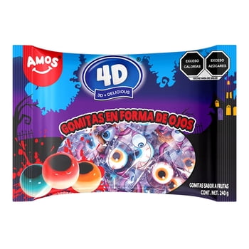 Gomitas Amos de Ojos 4D 240 g