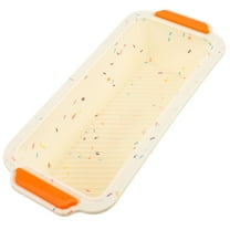 HEATSHAKING Nonstick Loaf Pan Light Yellow 1Set 11.79x5.11x2.75in