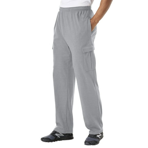 KingSize Men's Big & Tall Lightweight Jersey Cargo Sweatpants