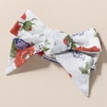 thumbnail image 5 of Gerichy Girls Summer Outfits, Girls Fly Sleeve Ribbed Tops T Shirt Floral Prints Suspenders Shorts Headbands Outfits, 5 of 9