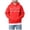Red, variant on BOBOGOJP Rock Paper Scissors Hoodies for Teen Girls Cats Paw Graphic Oversized Sweatshirt Long Sleeve Aesthetic Preppy Clothes Black,Size 4-5 Years