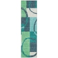 thumbnail image 2 of Addison Rugs Chantille Indoor/Outdoor Transitional Geometric Teal Washable Runner Rug, 2'3" x 7'6", 2 of 6