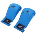 thumbnail image 2 of Guantes de Boxeo para Hombres y Mujeres, Guantes de Kickboxing de Cuero PU para Sparring, Muay Azul Cola  Guantes deportivos de boxeo, 2 of 8