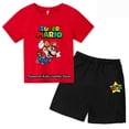 thumbnail image 3 of Nuevo conjunto de dos piezas de camiseta y pantalones cortos de Super Sonic, conjuntos de ropa para niños, niños y niñas, camisetas, camiseta y pantalones de Sonic, 3 of 5