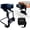 Black, variant on EASY SPA Home Mattress Top Massage Kit Adjustable Headrest with PU Face Down Pillow, Face Cradle for Massage Table, Massage Equipment (Black)