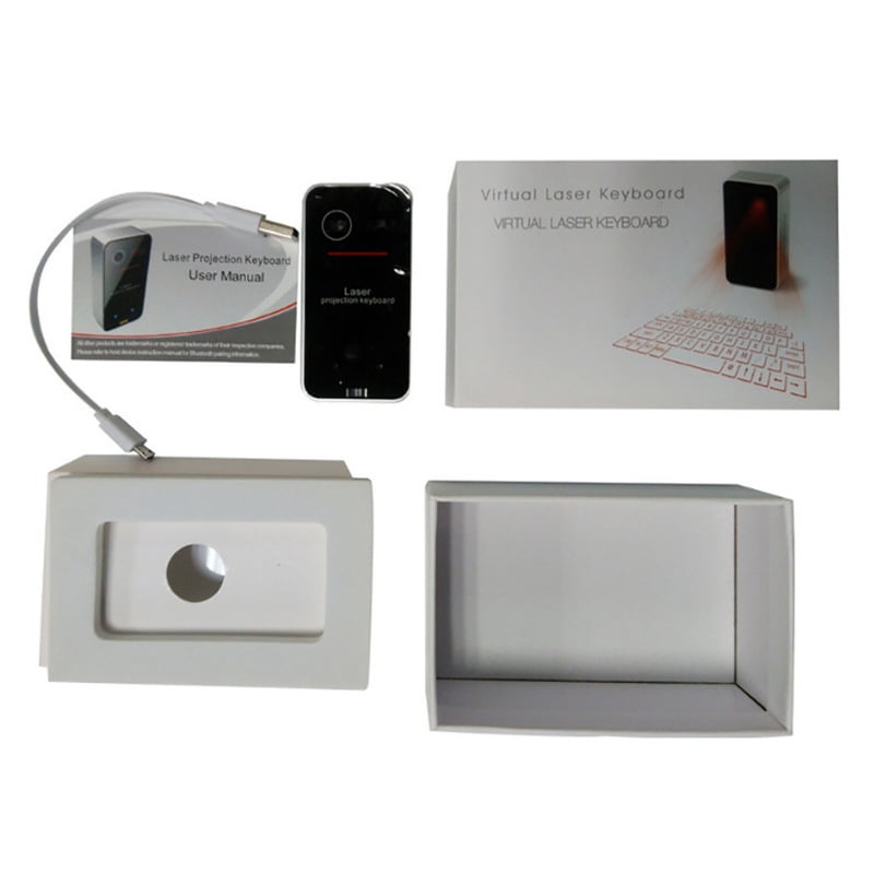 Bluetooth Virtual Projection Keyboard Wireless Laser Keyboard Touch Light Mouse Function Virtual Infrared projection Keyboard