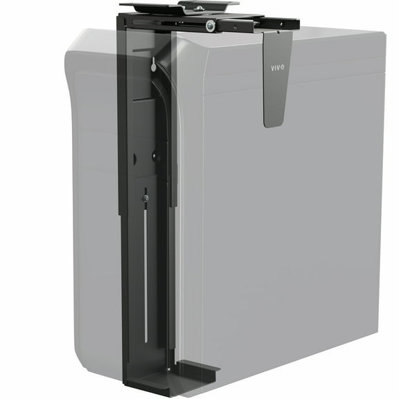 VIVO Large Under-Desk and Wall PC Mount, Computer Case Holder with 135° Swivel