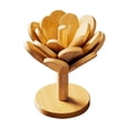 thumbnail image 2 of Wooden Trivets for Hot Dishes, Wooden Trivet Set, Coasters - Stand stored, Suited for Hots, Pans, Bowl, Teapot, Hot Holders - Multifunctional Ornaments, 2 of 6