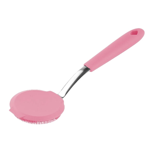 Cepillo de silicona para fregar ollas, cepillo para lavar platos, utensilios de cocina, cepillo de silicona para limpiar, cepillo de silicona para platos, utensilios de limpieza.