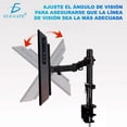 thumbnail image 4 of Soporte de mesa escritorio Ele-Gate Doble Pantalla para 2 Monitores 13 a 27 pulgadas, 4 of 6