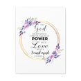 thumbnail image 3 of Scripture Walls 2 Timothy 1:7 Power Bible Verse Canvas Christian Wall Art Ready to Hang Unframed, 3 of 13