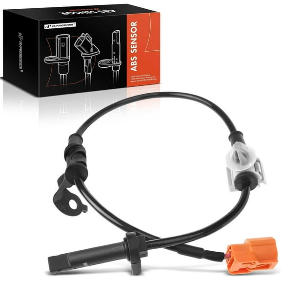 A-Premium ABS Wheel Speed Sensor Compatible with BMW E30 E36 318i 1984-1985 325 325E 325ES 1986-1988 325i 1987-1991 M3 Front Right