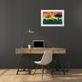 thumbnail image 3 of Dean Russo Collection 32x23 White Modern Wood Framed Museum Art Print Titled - Herd Movements, 3 of 4