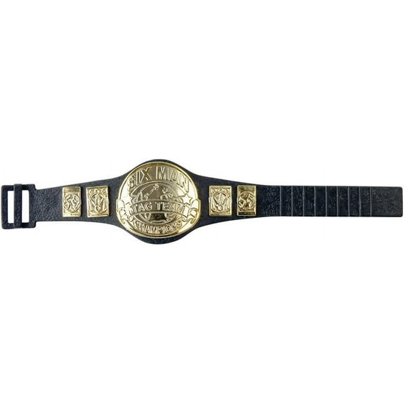 Six Man Tag Championship Belt for WWE & AEW Wrestling Action Figures
