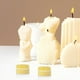thumbnail image 2 of 10 vasos de plástico transparente para velas de té, portavelas cuadrados, portavelas votivas, recipientes para velas, tarros de cera para hacer velas tú mismo, 2 of 8