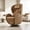 Dark Caramel, variant on NOUHAUS Heated Massage Chair Full Body 3D Massage Zero Gravity Dual Sound Systems Low-Noise Motor Living Room (Elder White)