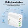 thumbnail image 5 of Klonfd QC3.0+PD20W Fast Charger With 3 USB Ports And Type C Functional Adapter For Smartphone Charging, 5 of 5