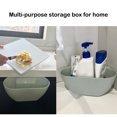thumbnail image 4 of Hanging Kitchen Garbage Bin - Cabinet Container garbage bin Box for food vegetable skin kitchen storage items on the workbench white, 4 of 9