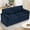 Blue-Loveseat, variant on FamiTOP 69" Comfortable 2 Seater Sofa w/Thick Seat & Backrest Cushion, Chenille Modern Couch with Soft Pillows, Upholstered Loveseat Sofa w/Sturdy Frame for Bedroom, Office, Living Room, Orange