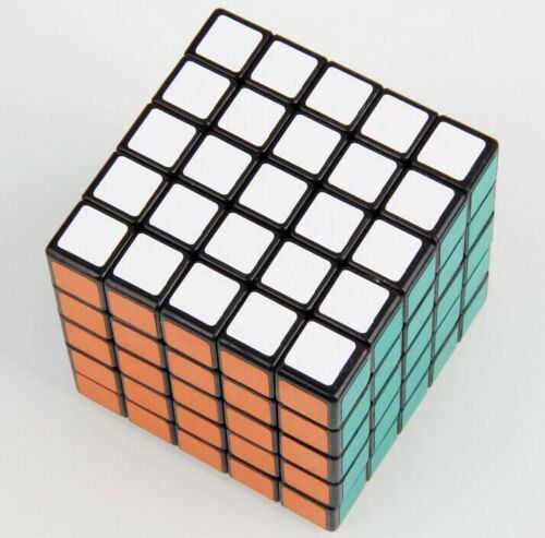 New ShengShou 5x5x5 Speed Ultra-smooth Magic Cube Puzzle Twist 5x5 Black Xmas 