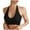 Black, variant on Kovlvoll Womens Sports Bras Halter U Neck No Underwire Solid Color Comfy High Support Workout Yoga Bra