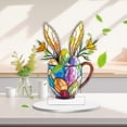 thumbnail image 4 of TIMIFIS Acrylic Plaque, Home Decor Easter Bunny Easter Cup 2D Flat Acrylic Desktop Decoration Ornament, 4 of 8
