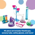 thumbnail image 4 of Set de laboratorio Science Kit Learning Resources Primary Science Deluxe, rosa, 45 piezas, para mayores de 3 años, 4 of 5