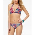 thumbnail image 2 of Kenneth Cole Women's Tropical-Printed Push-Up Bikini Top (34B/C, Cherry), 2 of 3