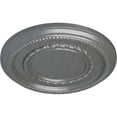 thumbnail image 3 of Ekena Millwork 12 5/8"OD x 1 1/8"P Federal Roped Small Ceiling Medallion (Fits Canopies up to 6"), Hand-Painted Platinum, 3 of 7