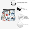 thumbnail image 6 of Daiia Design Name All Over Print Boxer Briefs -Size Name Multicolor Ultra Soft Performance Boxer Briefs, 6 of 9