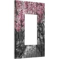 Pink Cherry Single Rocker Outlet Wall Plate Decorative 1 Gang Light
